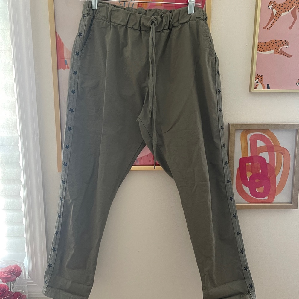 Nostalgia clothing cargo pant, made in italy